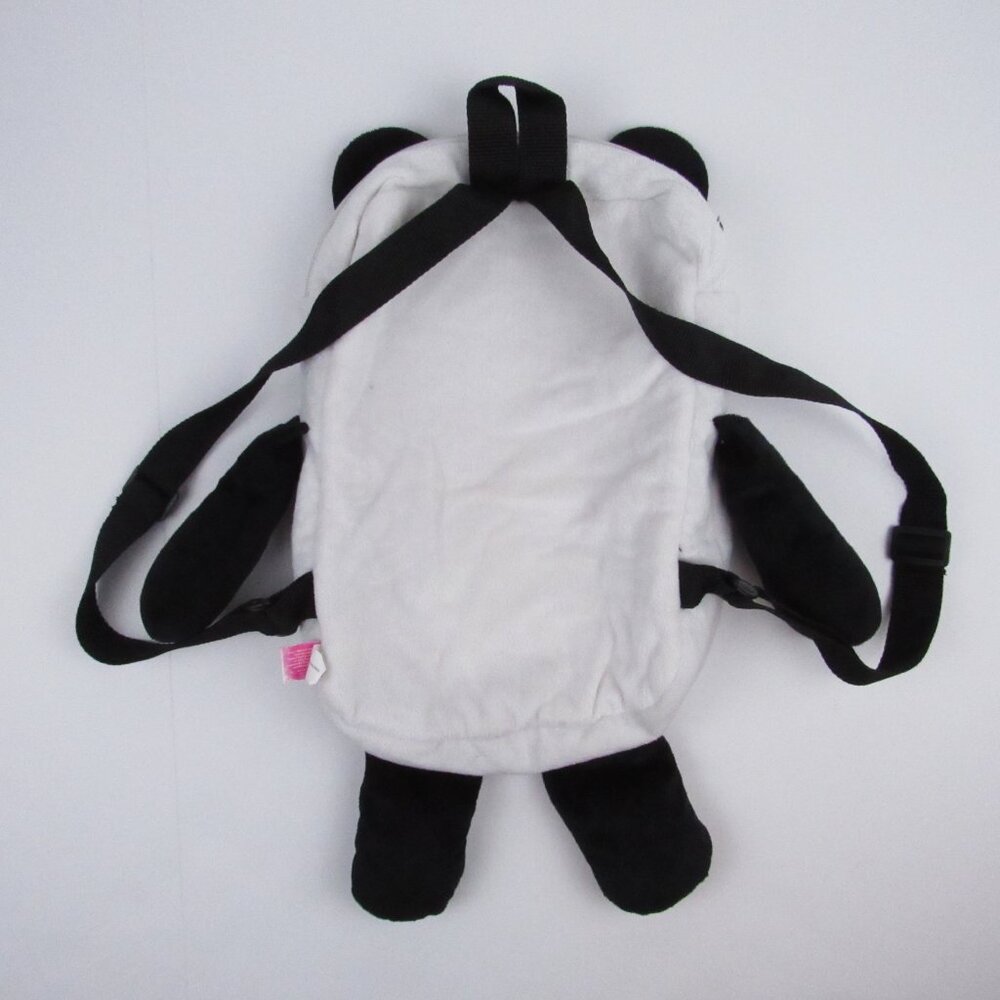Domo Kun NHK-TYO 1998-2011 Panda Bear 13" Plush Backpack HTF Rare Adjustable - Picture 5 of 14